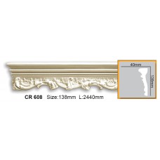 Молдинг из полиуретана гибкий CR 608 (2.44м) Flexi*